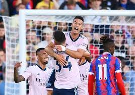 تغلب الفريق الإنجليزي أرسنال على كريستال بالاس